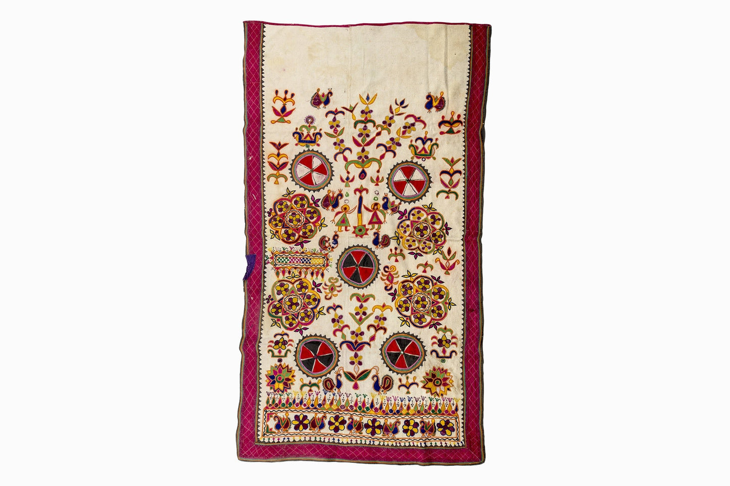 Tenture murale en coton indien du 20ème siècle WH15