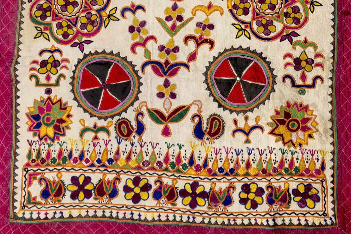 20th century Indian Cotton wall hanging WH15