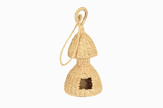 Casita para pájaros de paja africana Ref 1