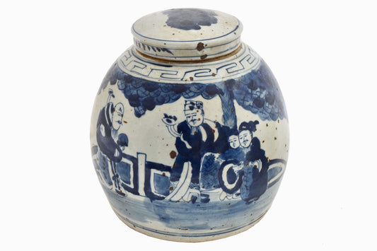 Tarro de jengibre chino antiguo