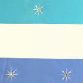 Rayure - Crème Turquoise & Bleu Céleste Rayure - Crème Turquoise & Bleu Céleste