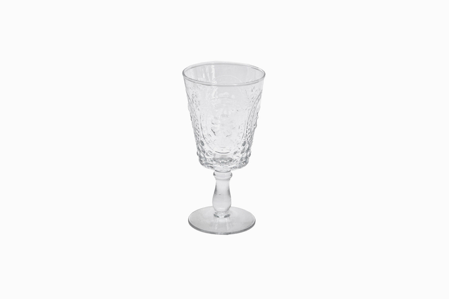 COPAS DE VINO PASTEL DECORATIVAS CLARAS (CAJA DE 6)