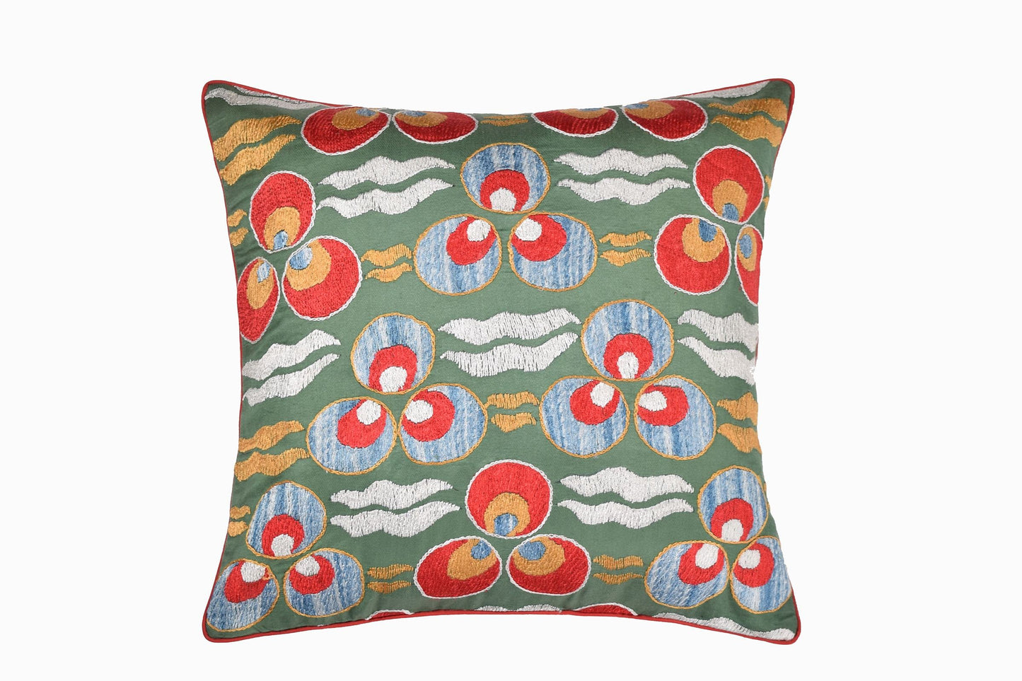 COUSSIN CARRÉ OUZBÉKI BRODÉ REF 54