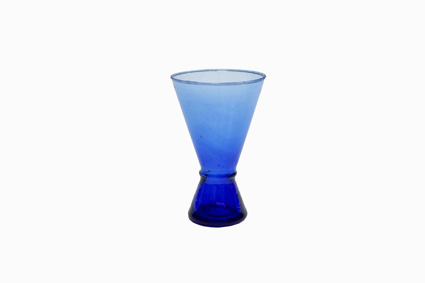VERRE À VIN BELDI BLEU (LOT DE 6)