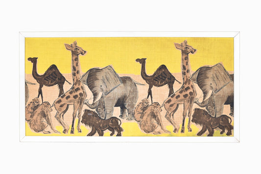 Tableau animaux de safari