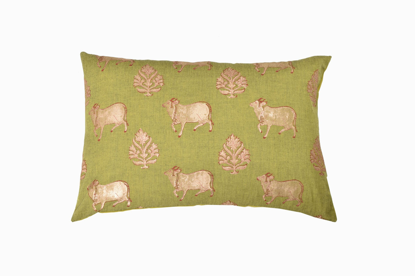 COUSSIN RECTANGULAIRE VERT SAINTE VACHE