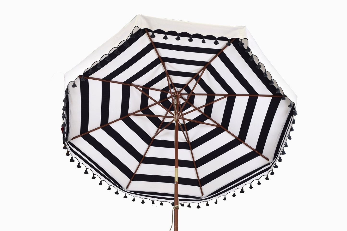 PARASOL 3M RAYAS BLANCAS Y NEGRAS