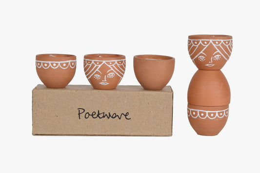 Velas de té de cerámica Poetware