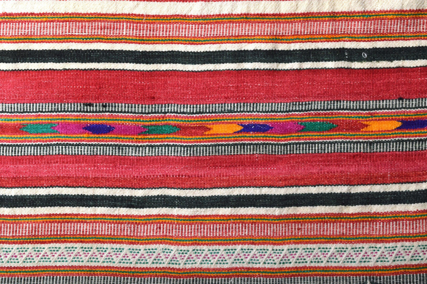 Jeté en laine du Rajasthan THR78
