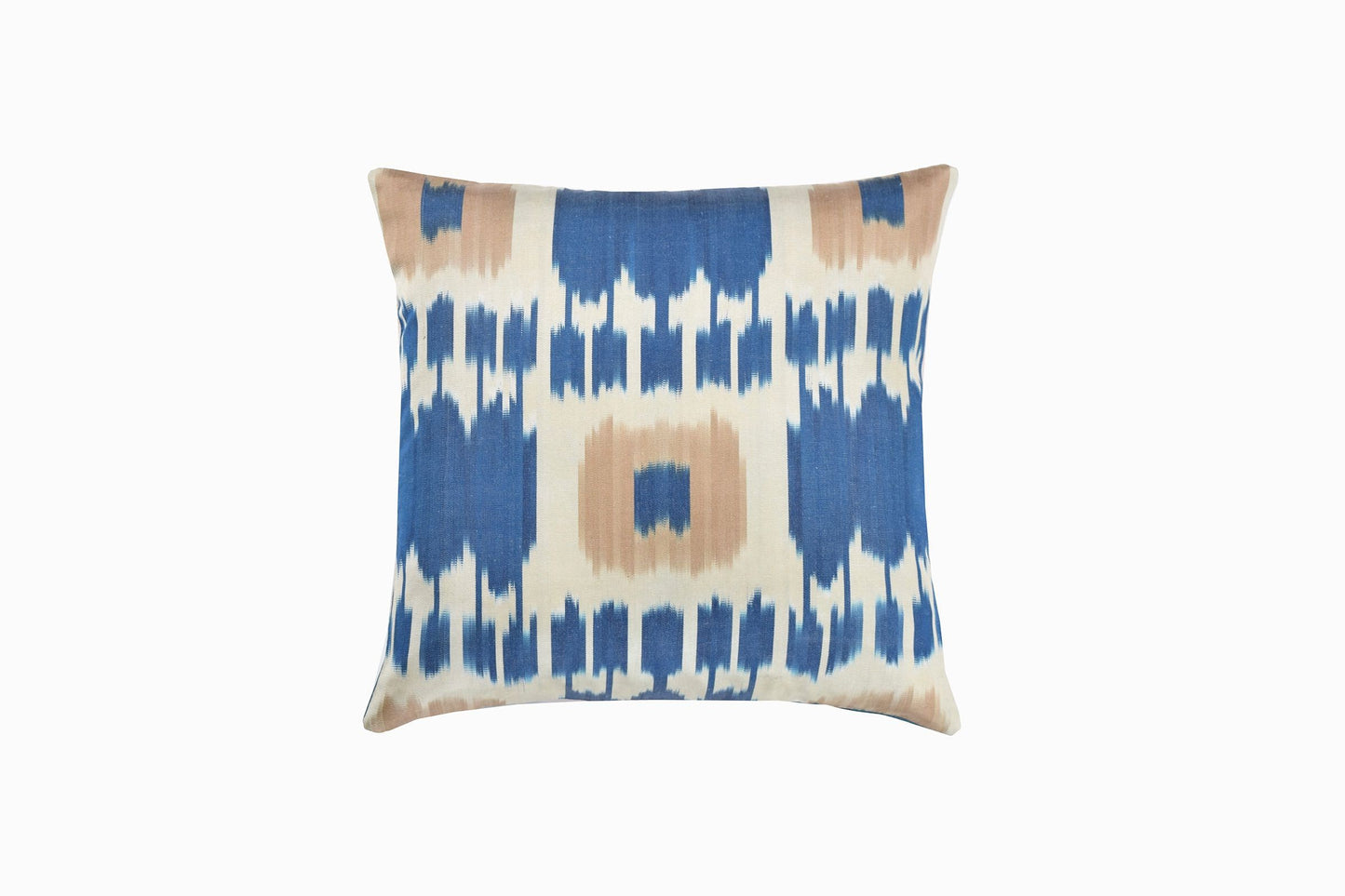 Cojín cuadrado Ikat seda Ref 10