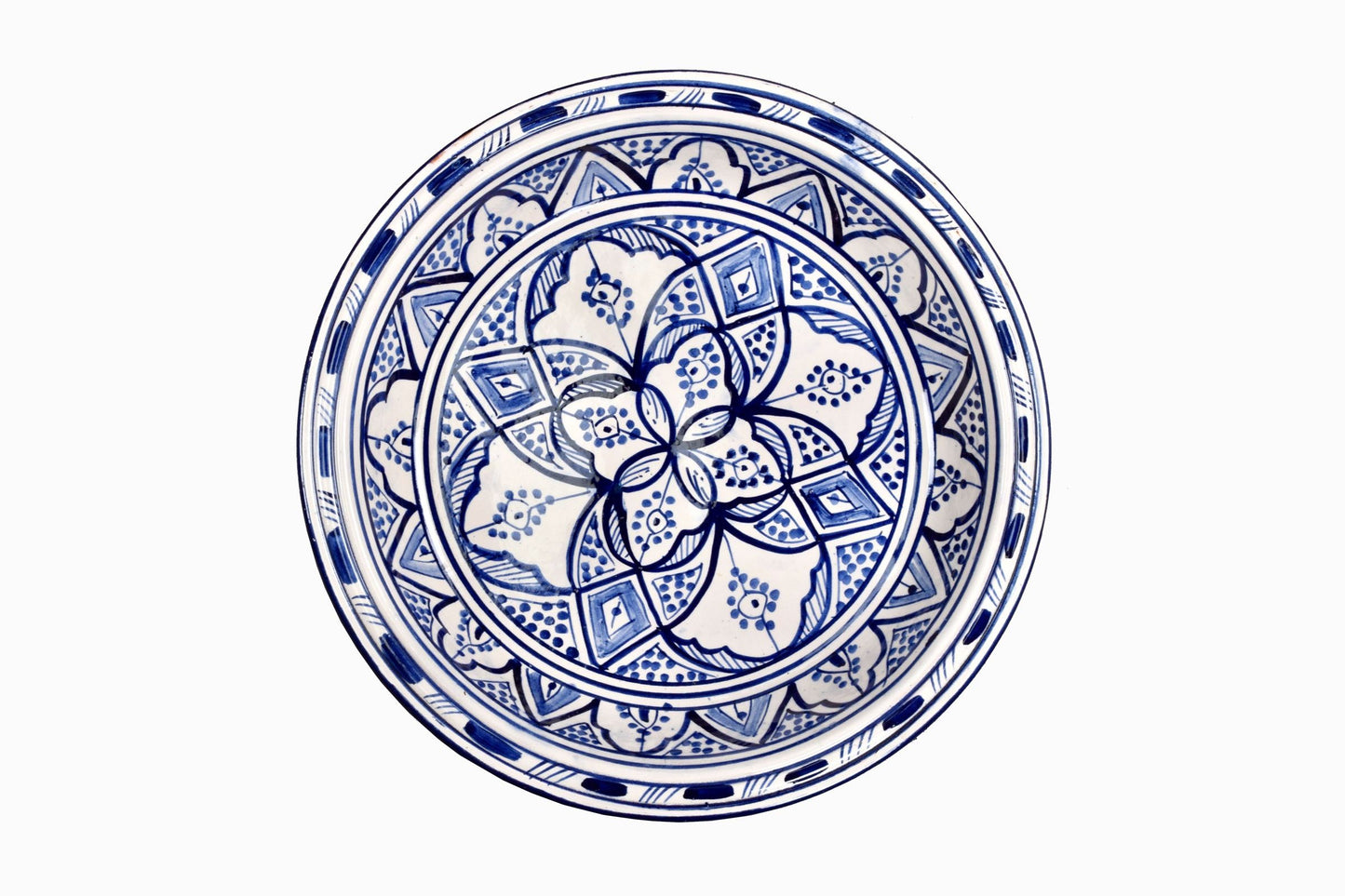 Fuente Safi azul y blanco Ref 1