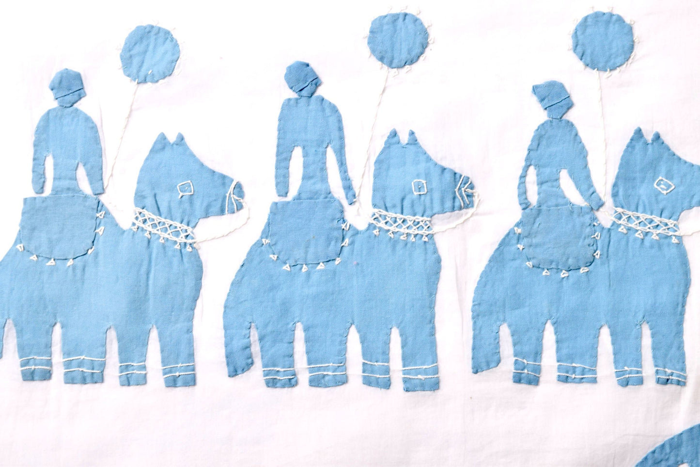 Tenture murale indienne en organdi WH74