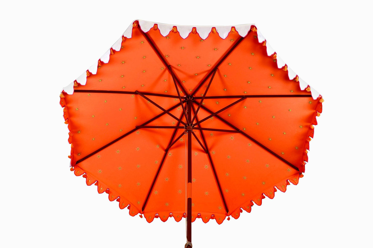 PARASOL 3M ESTRELLA ORO NARANJA