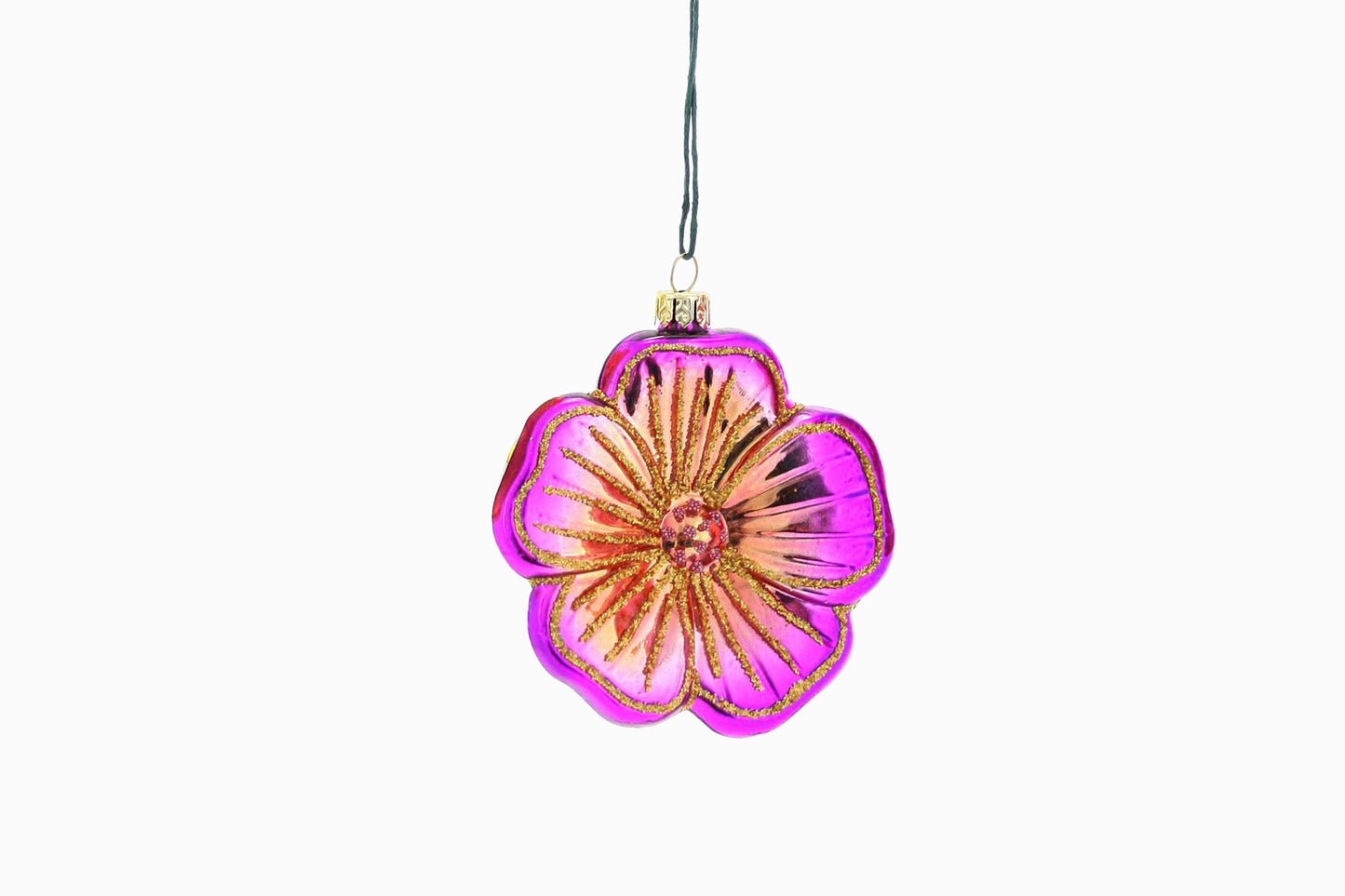 Décoration florale rose et or