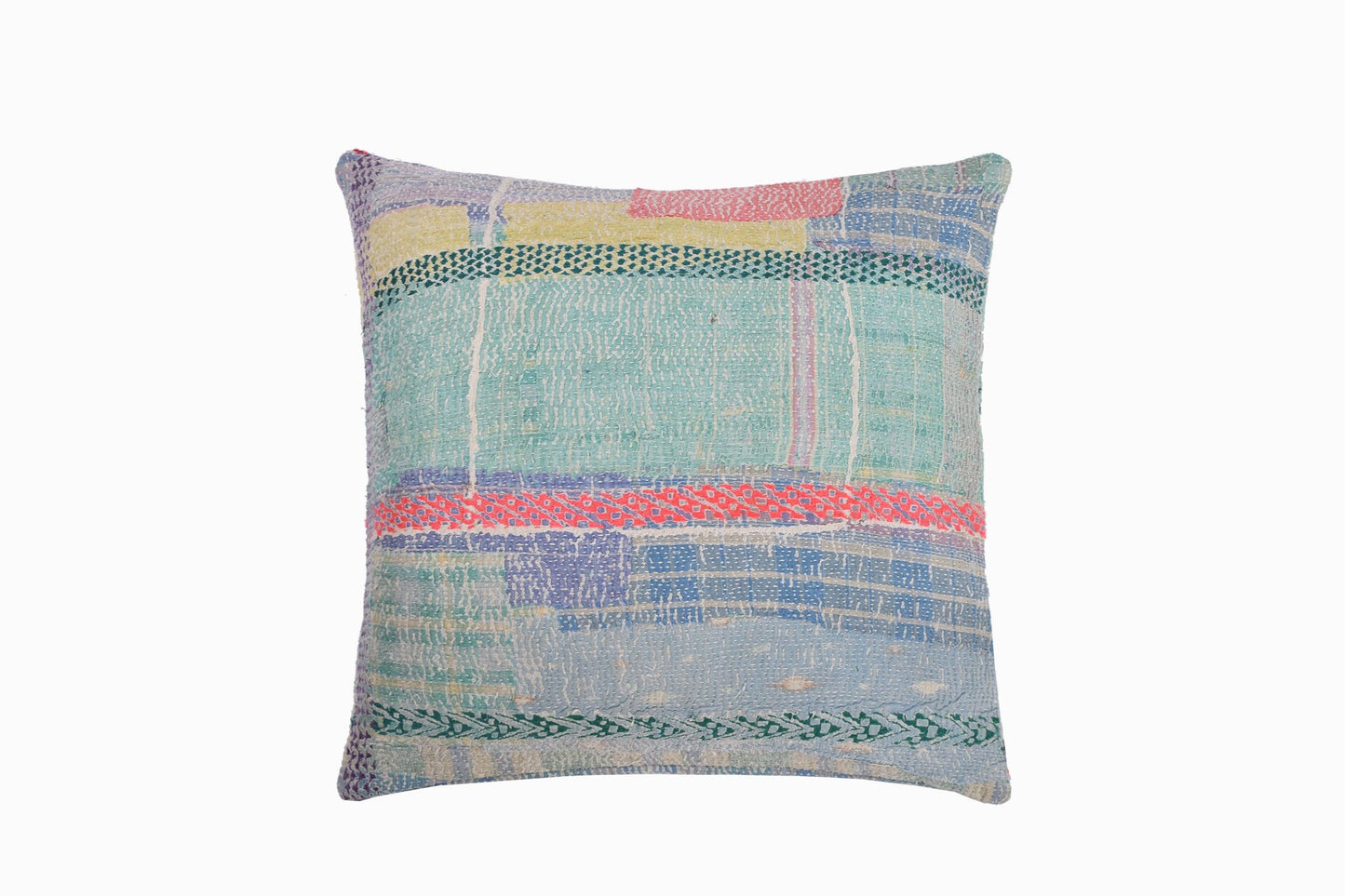 Coussin point Kantha Réf 17