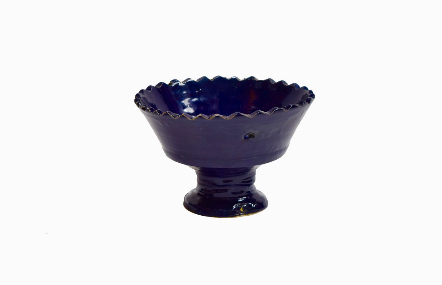 BOWL ZIG ZAG RIM ZAGORA INDIGO MEDIANO