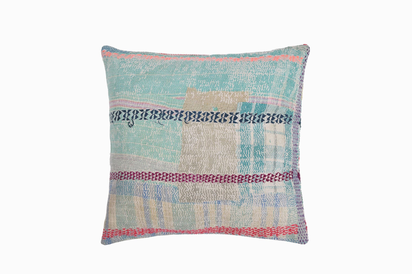 Kantha stitch cushion Ref 17