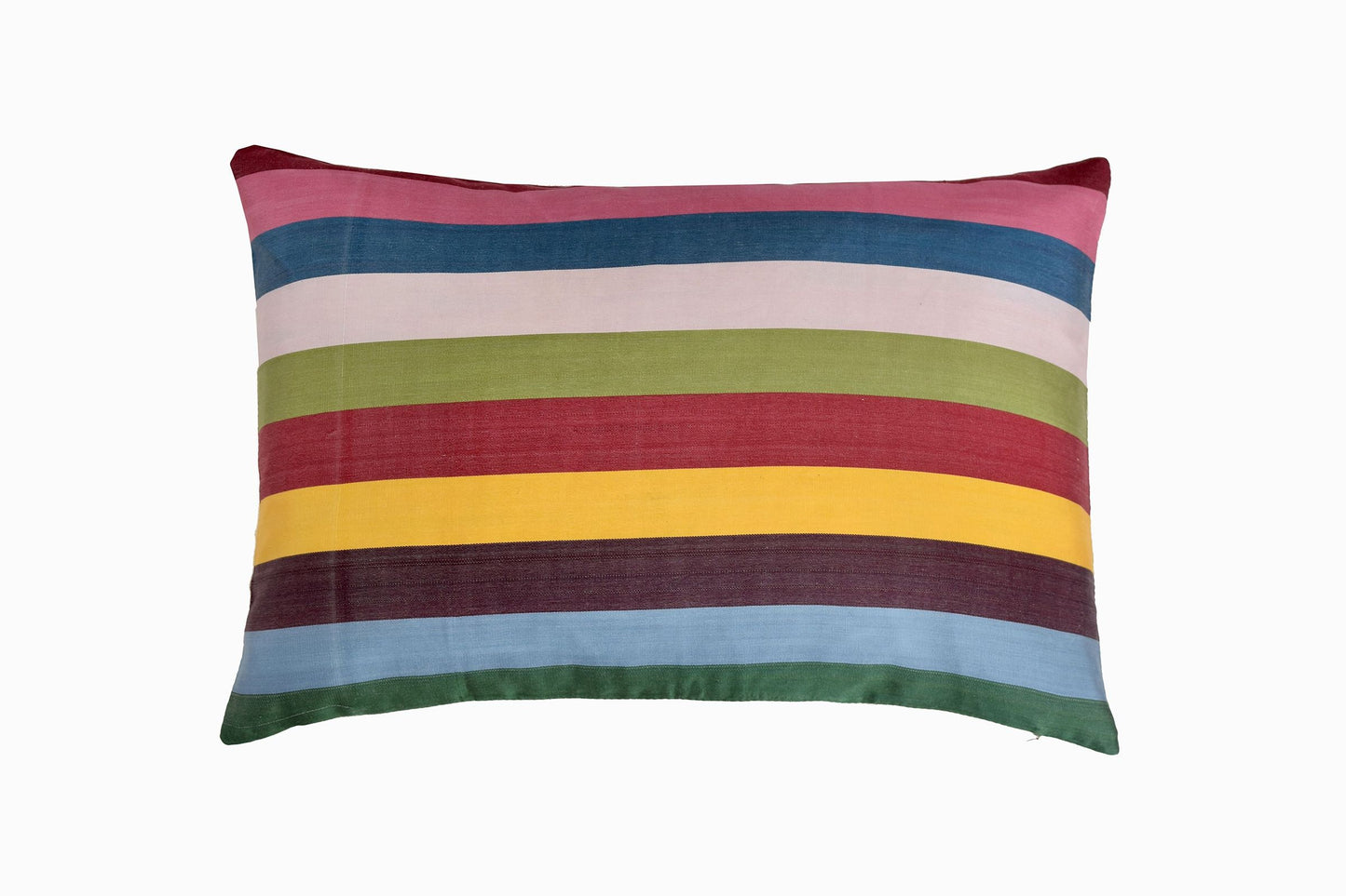Cojín Ikat de seda rectangular Ref 4