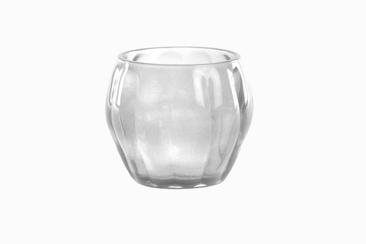 VOTIVOS SUECOS DE VIDRIO TRANSPARENTE REF 3