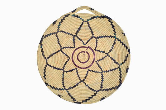 Moroccan straw platter STRP 108