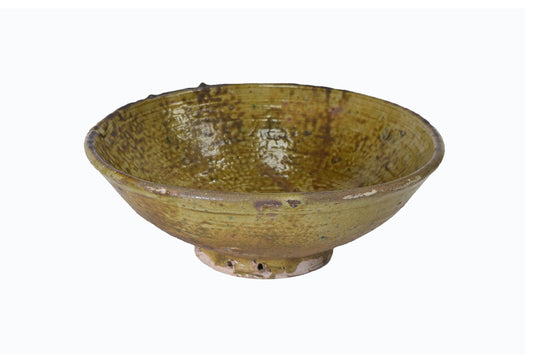 CUENCO BUMPY RIM ZAGORA OCRE grande 30cm