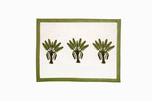 FAN PALM TABLE MATS - Pack of 2