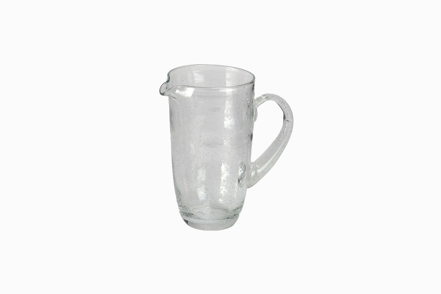 JARRA CRISTAL BURBUJA TRANSPARENTE