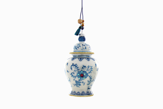 Decoración tarro jengibre chinoiserie Ref 2