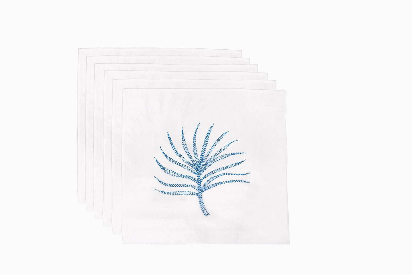 SERVILLETAS DE ALGODÓN BORDADA HELECHO