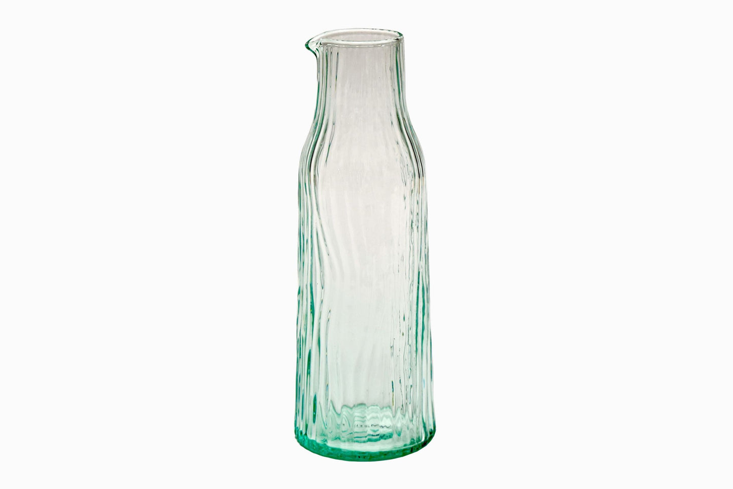 JARRA VIDRIO RANURADO MENTA