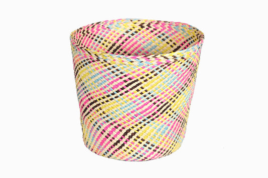 Cesta de paja colombiana CSB100