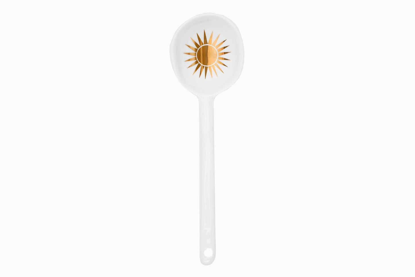 Cuchara de porcelana "Sol de oro"