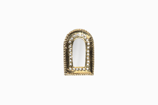 Petit arc de miroir avec des trous