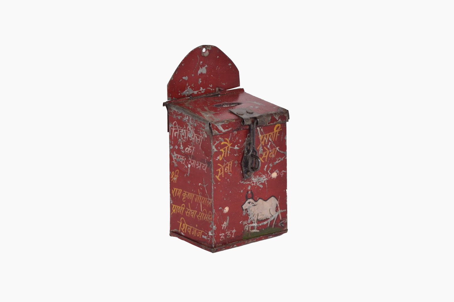 Hucha India de metal pintado Ref 7