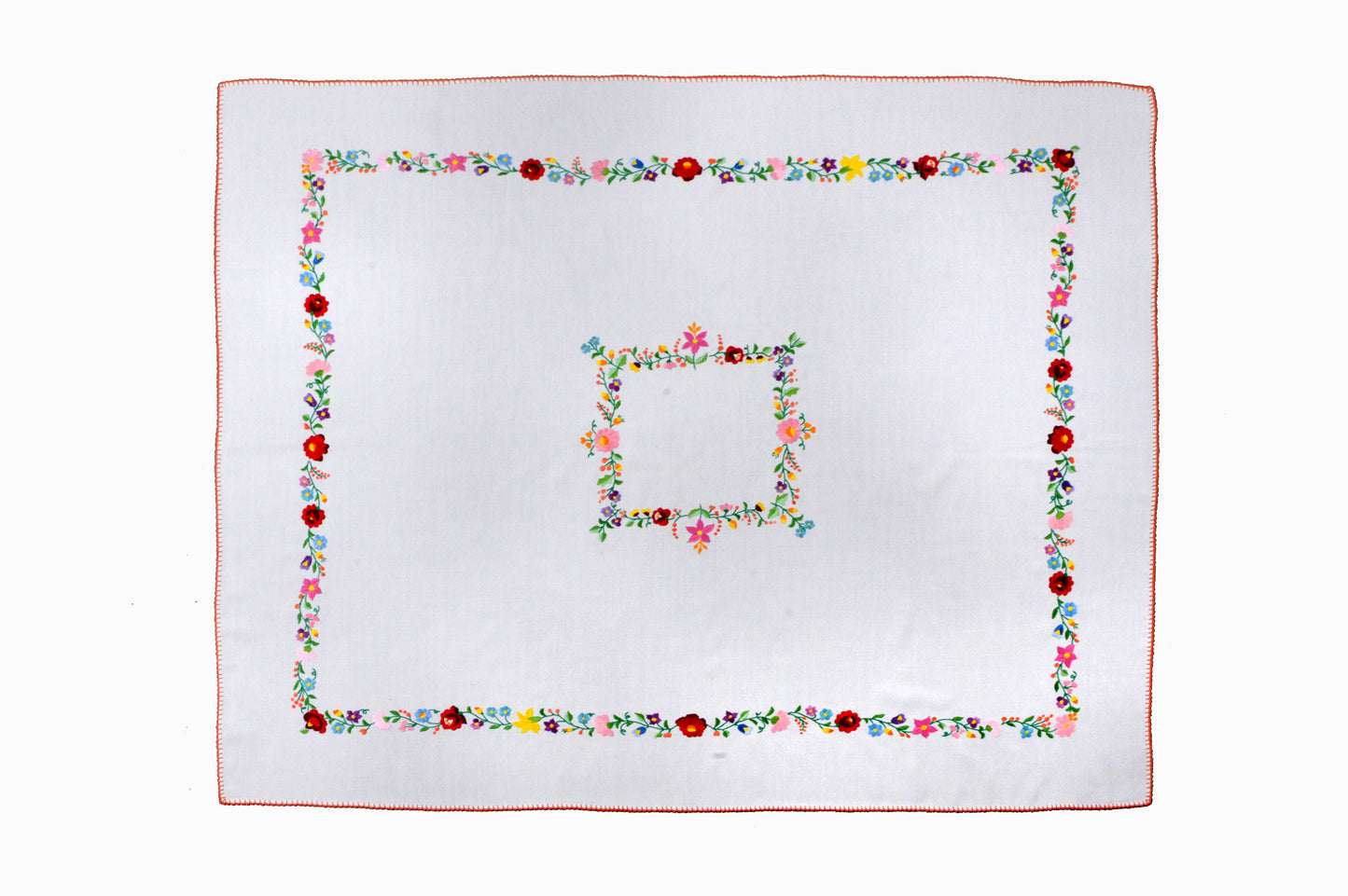 EMBROIDERED HUNGARIAN TABLE CLOTH