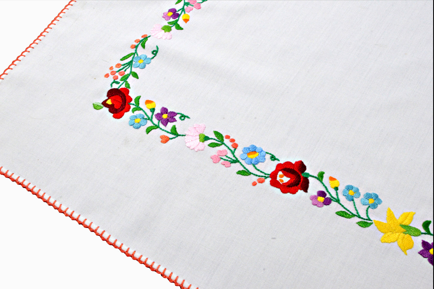 EMBROIDERED HUNGARIAN TABLE CLOTH