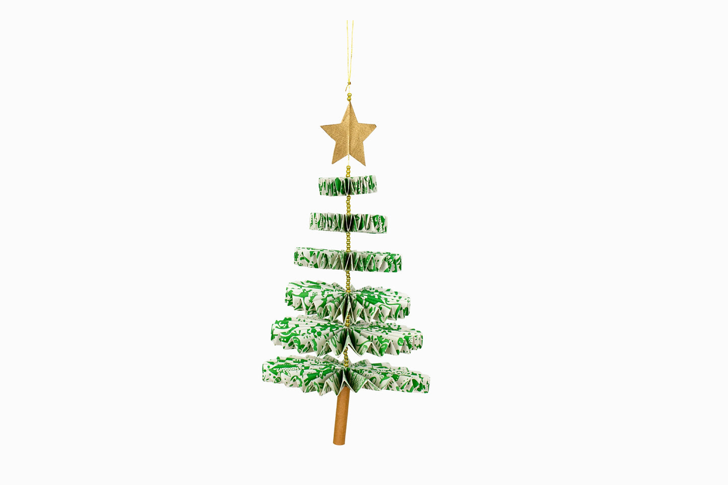 Paper Fir Tree Decoration