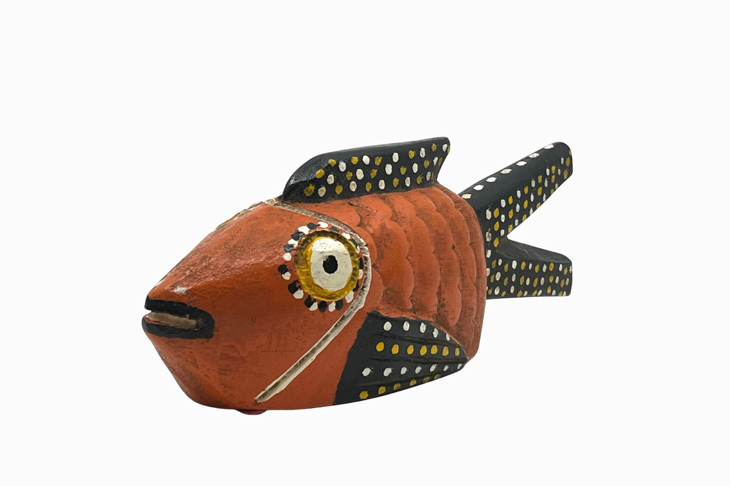 Orange & Black Bozo fish