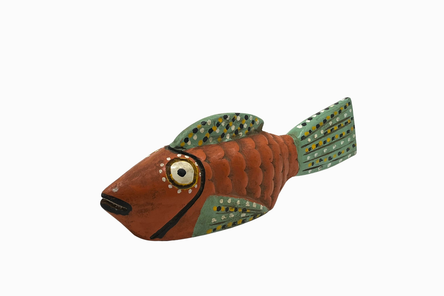 Orange & Green Bozo Fish