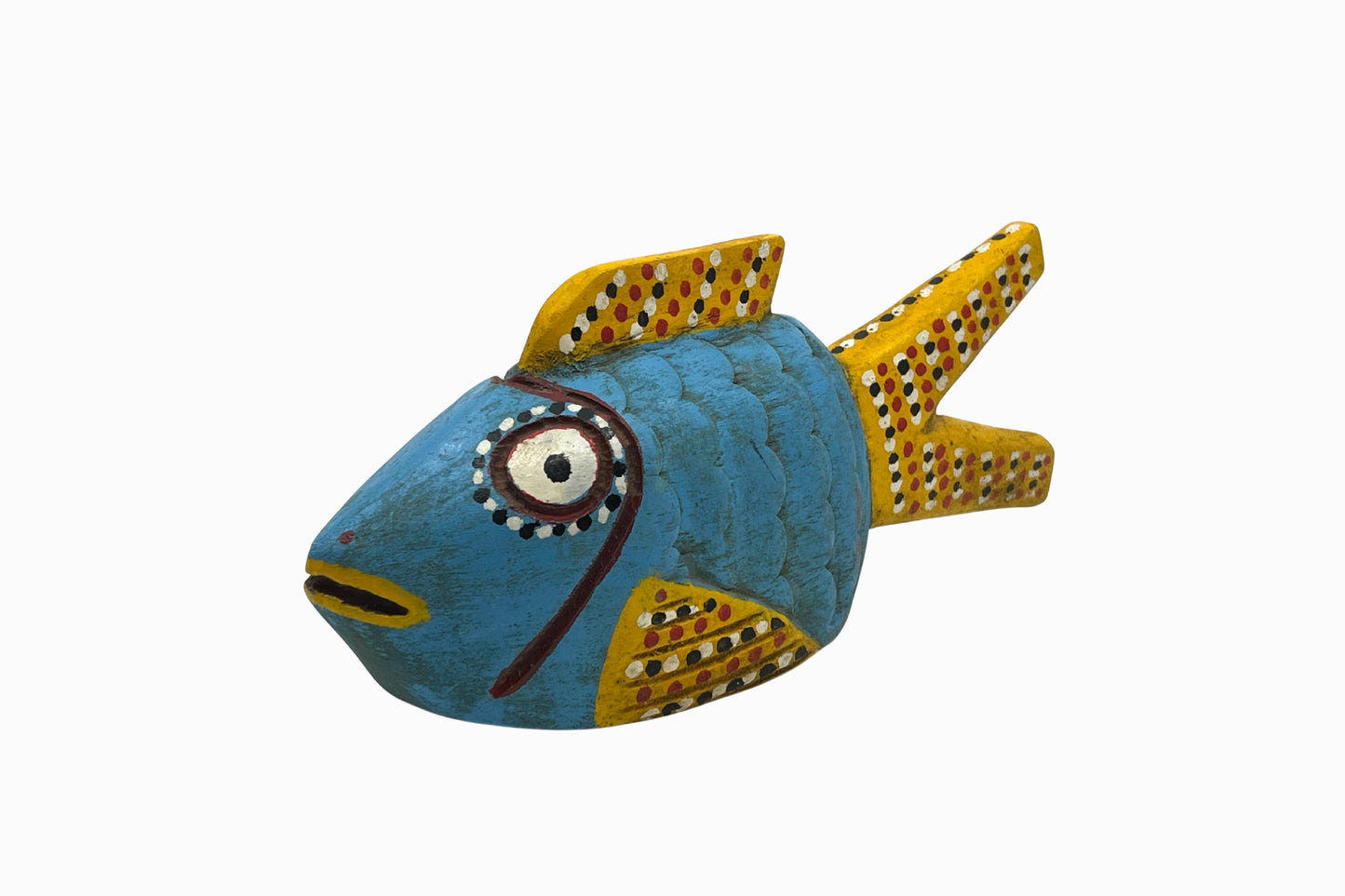 Blue & Yellow Bozo Fish