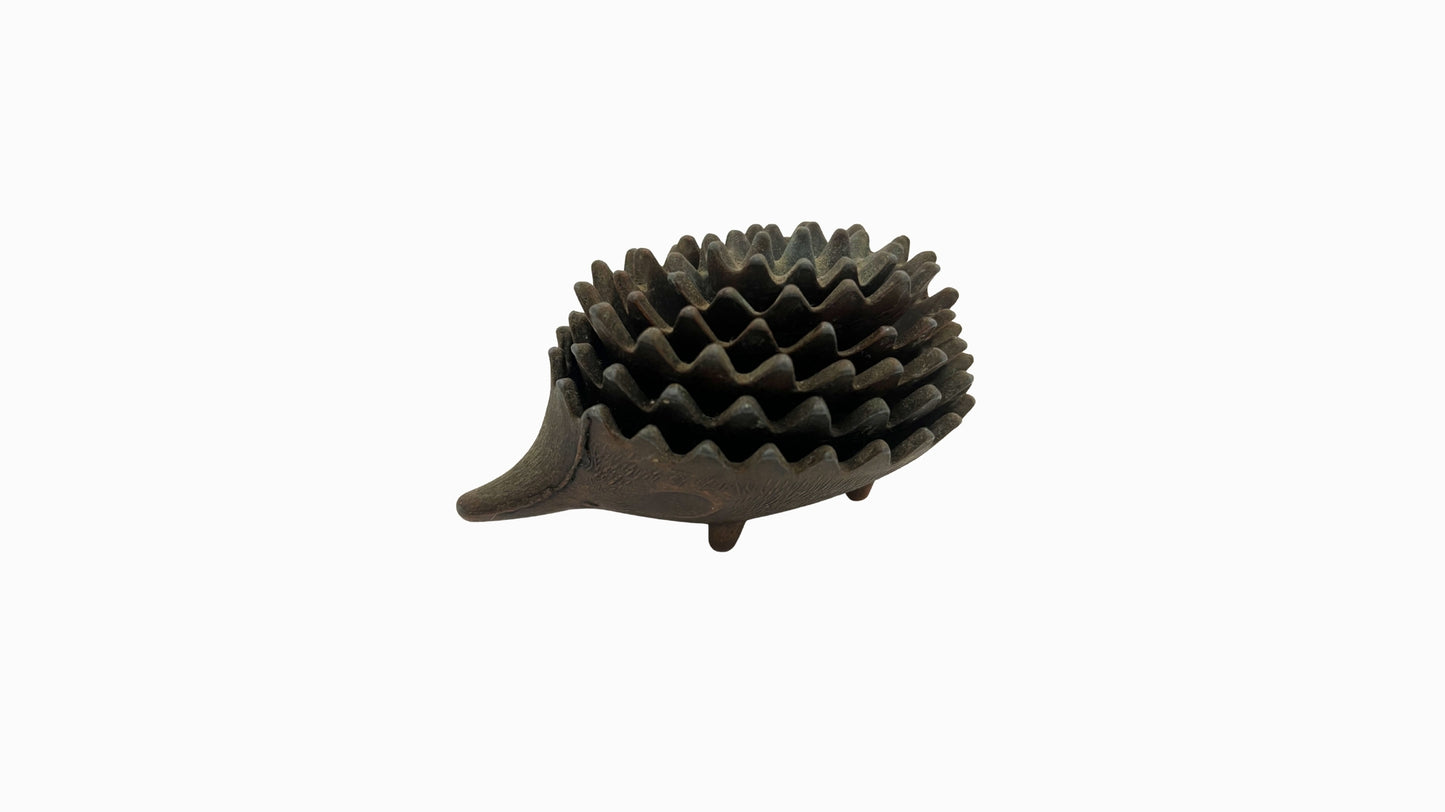 Vintage Stacking Metal Hedgehhogs