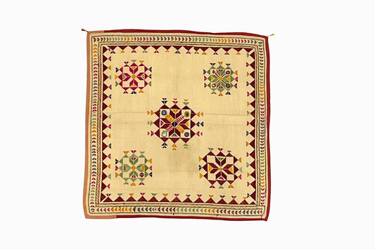 A Small Rajasthani Embroidered Panel