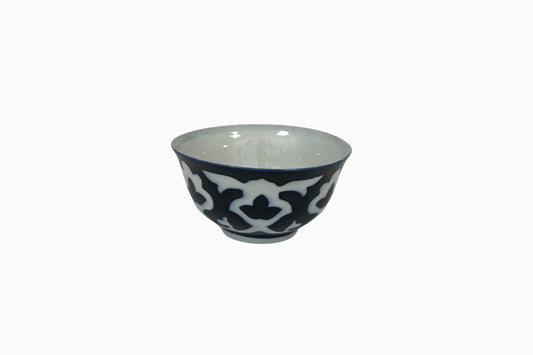 Blue and white Uzbecki tea bowl (medium)