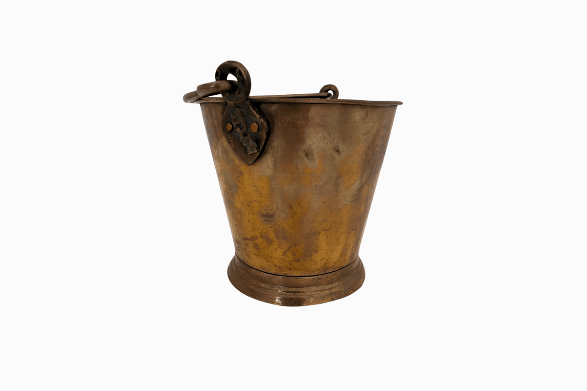 Shree Raj Bucket Set Vintage Indian Brass Bucket – Raj Tent Club Shop