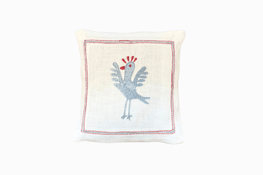 Blue Bird Lavender Cushion