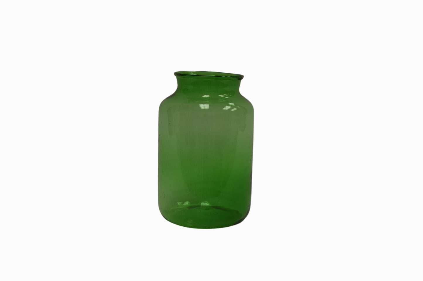 Large green eastern european vase