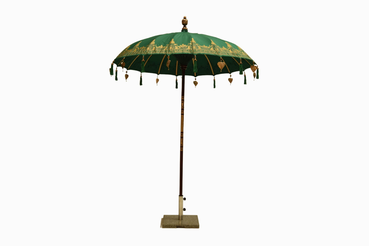 Balinese Parasol Green/Gold