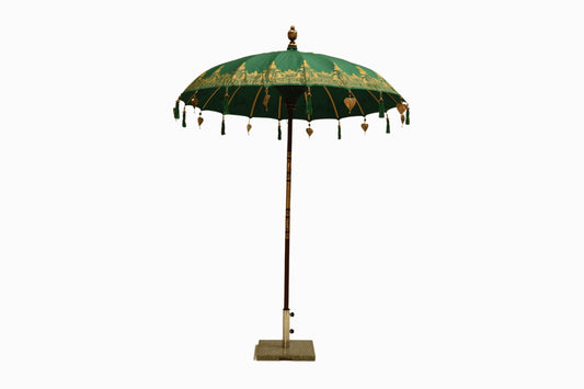 Balinese Parasol Green/Gold