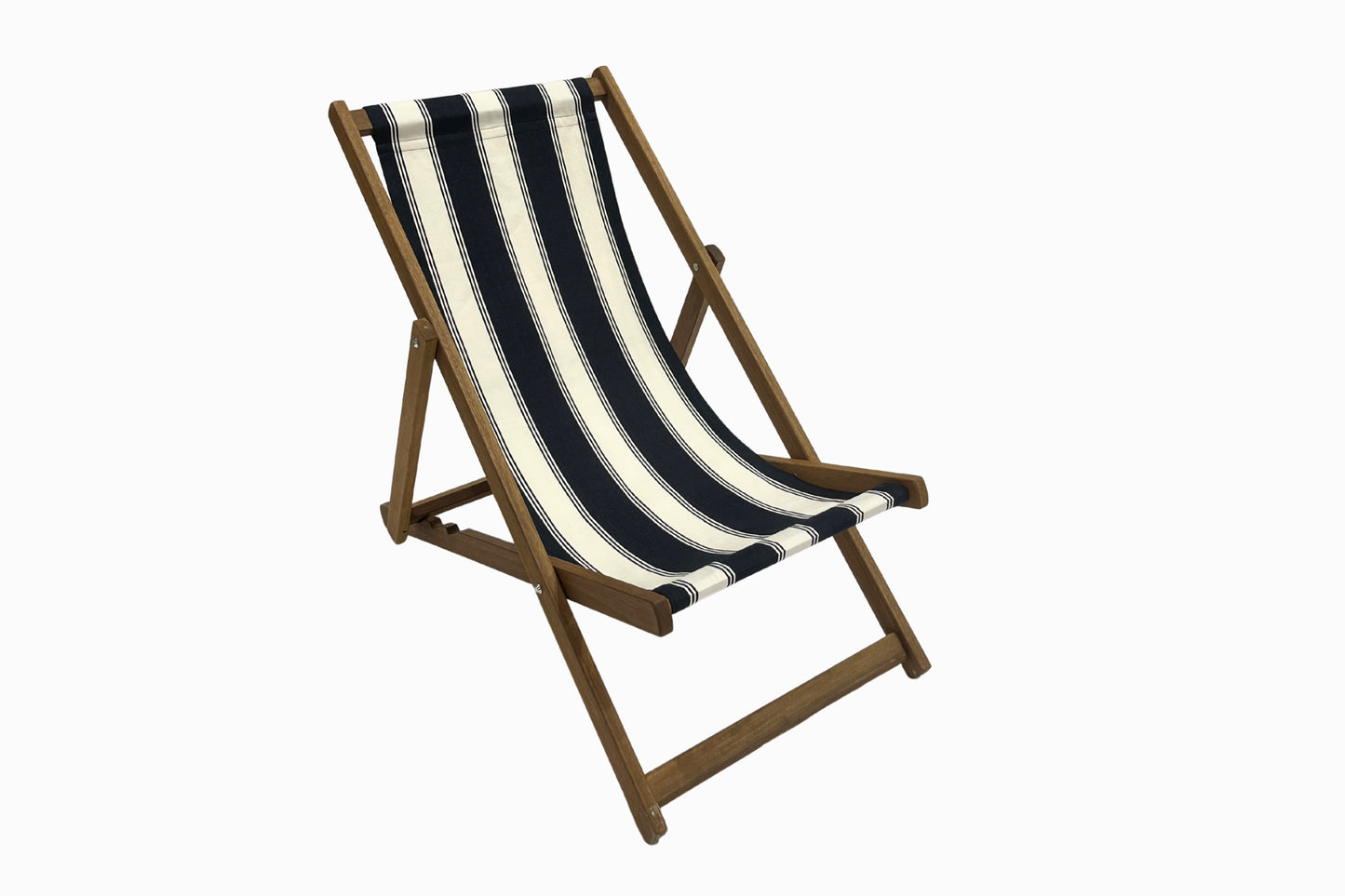 Navy Stripe Deckchair