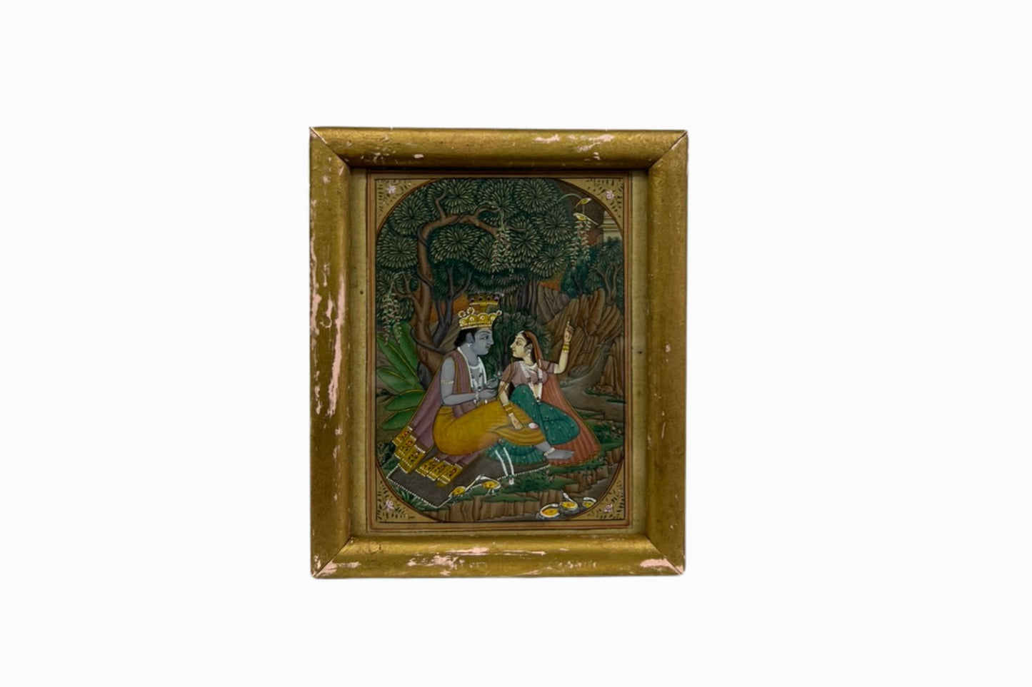 A Pair of small Indian miniature paintings